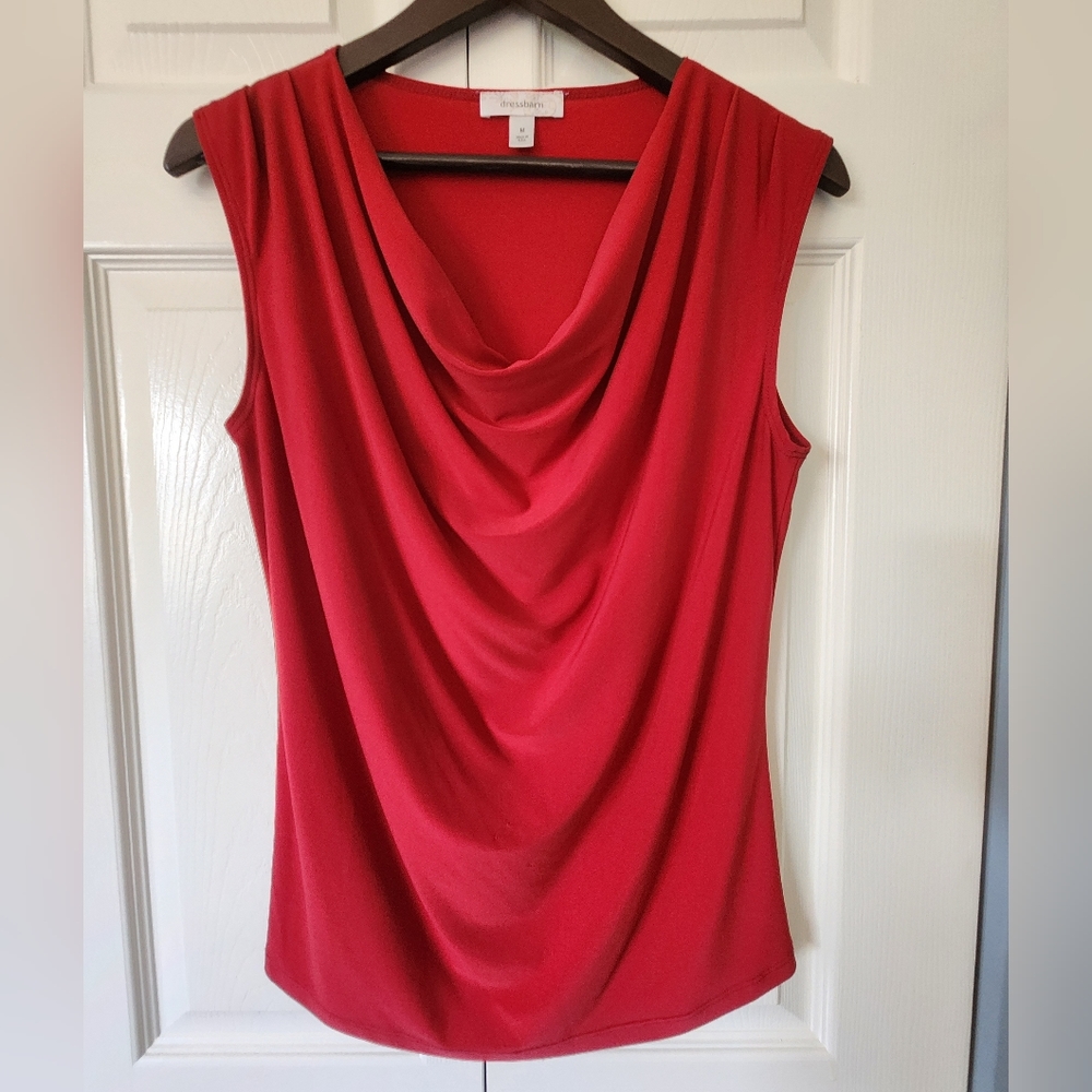Dress Barn sleeveless top, women's medium